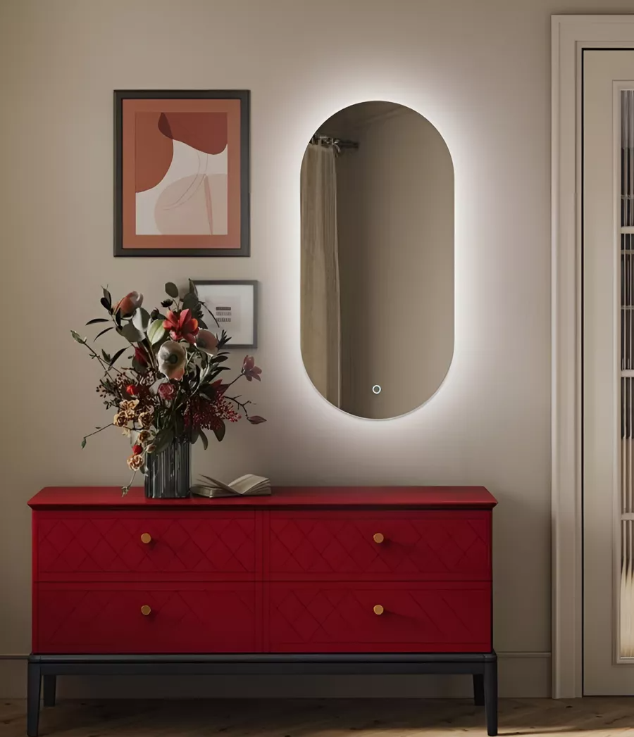 Зеркало Emze 43x88 / LED.43.88.4K (с подсветкой)