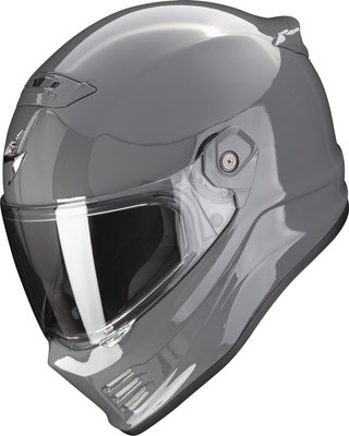 Мотошлем Scorpion Exo Covert-Fx Solid (р. S, серый) - 