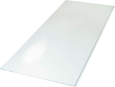 Панель ПВХ Декоруст Деколюкс Белый глянец (2700x250x7мм) -