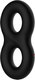 Эрекционное кольцо Baile Crazy Bull Super Soft Double II BI-210185 (черный) - 