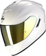 Мотошлем Scorpion Exo Exo-1400 Evo II Air Solid (р. XL, белый) - 