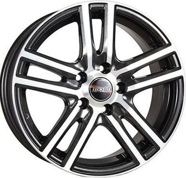 Литой диск TechLine 429 14x5.5" 4x100мм DIA 67.1мм ET 43мм BD