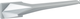 Ручка дверная Code Deco Fusion H-100155-A-CRS - 