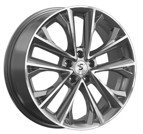Литой диск SKAD Premium КР012 Outlander 18x7" 5x114.3мм DIA 67.1мм ET 38мм (Diamond Gloss Graphite)