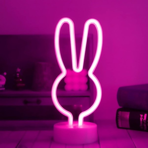 Ночник ILikeGift Bunny / 151-2022079 (розовый)