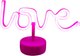 Ночник ILikeGift Love / 151-2022074 (розовый) - 