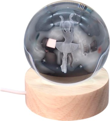 Ночник ILikeGift Ballerina 3D / 149-022 - 