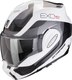 Мотошлем Scorpion Exo Exo-Tech Evo Pro Commuta (р. XL, белый/серебристый/черный) - 