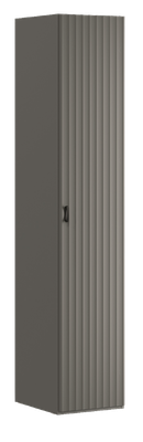 Шкаф-пенал ТриЯ Тиффани (серый графит/графит матовый) -