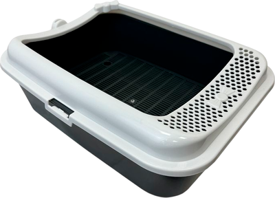 

Туалет-лоток, Бюджет с бортиком и сеткой / 89386