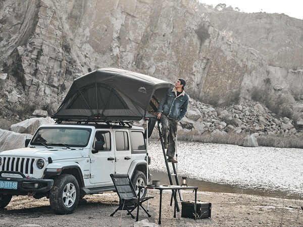 Палатка на крышу автомобиля Wild Land Wild Cruiser 160 Pro / 900007-0003-0001