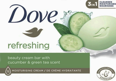 Мыло твердое Dove Refreshing Увлажняющее (135г) - 
