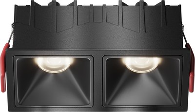

Точечный светильник, Alfa Led DL043-02-10W4K-SQ-B-1