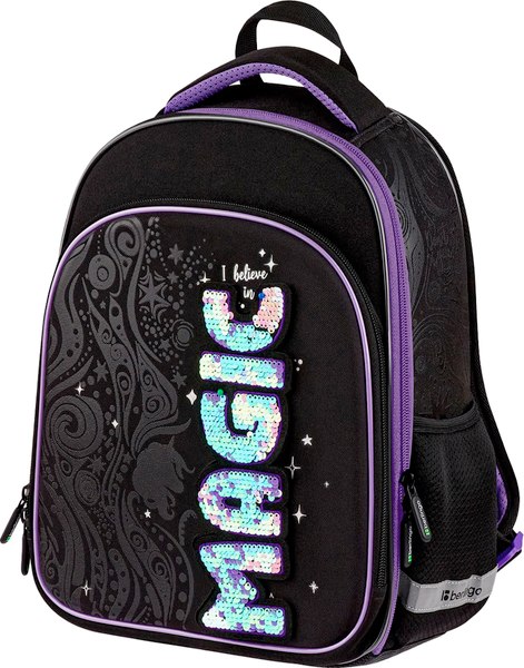Школьный рюкзак Berlingo Expert Plus. Purple Magic / RU-EXPL-1103