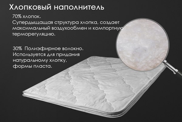 Одеяло Реноме 1.5сп Поплин 42/081н 140x205 (хлопок, 100)