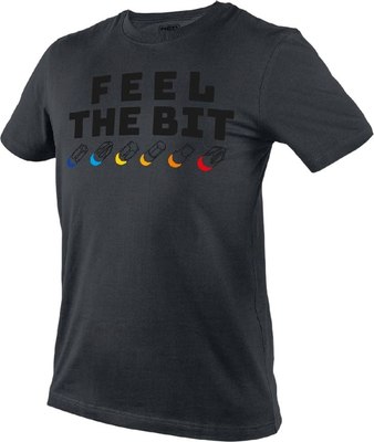 Футболка рабочая Neo Tools Feel The Bit 81-641-L (L, серый) - 