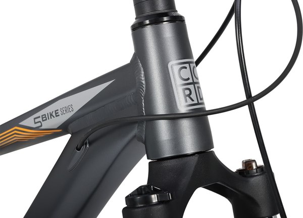 Велосипед Cord 5Bike 27.5 M400 2025 / CRD-M5-2711-19 (графит, разобранный, в коробке)