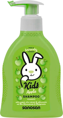 Шампунь-гель детский Sanosan Kids / 40898420 (200мл, яблоко) - 