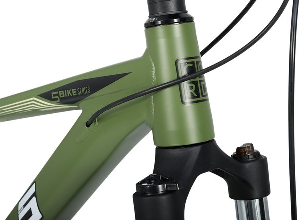 Велосипед Cord 5Bike 27.5 M400 2025 / CRD-M5-2712-19 (хаки, разобранный, в коробке)