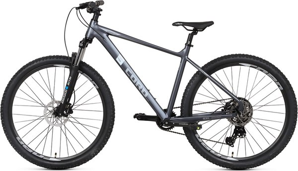 Велосипед Cord 5Bike 27.5 M500 2025 / CRD-M5-2712P-19 (черный матовый, разобранный, в коробке)