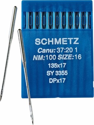 

Набор игл для промышленной швейной машины, DPx17 100 Sch-10