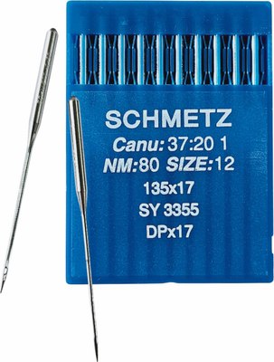 

Набор игл для промышленной швейной машины, DPx17 80 Sch-10