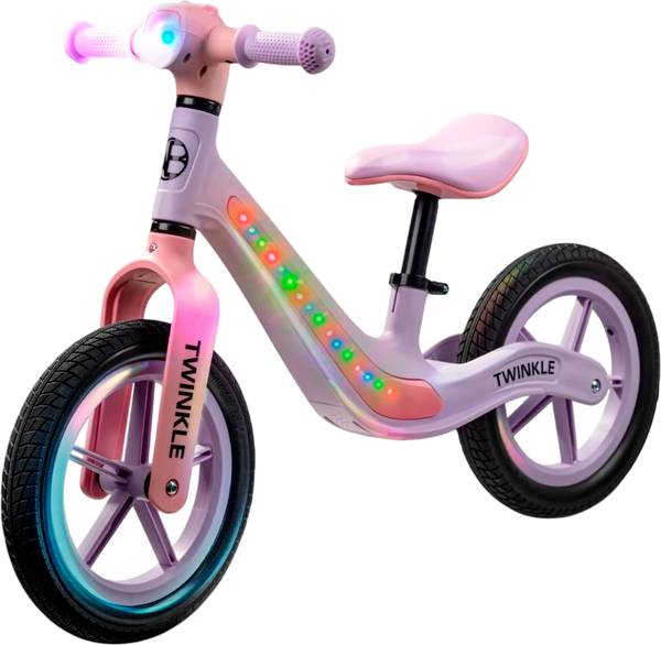 Беговел Amarobaby Twinkle / AB24-34TWIN/1706 (сиреневый/розовый)