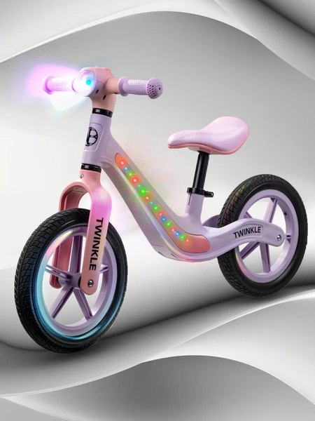 Беговел Amarobaby Twinkle / AB24-34TWIN/1706 (сиреневый/розовый)