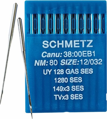 

Набор игл для промышленной швейной машины, UYx128 GAS 80 SES Sch-10
