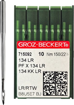 

Набор игл для промышленной швейной машины, 134-35 LR 150 GB-10