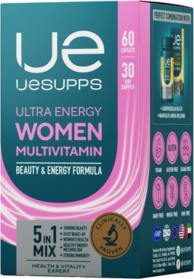 Витаминно-минеральный комплекс UESUPPS Ultra Energy Women Multivitamin Formula (60 таблеток) - 