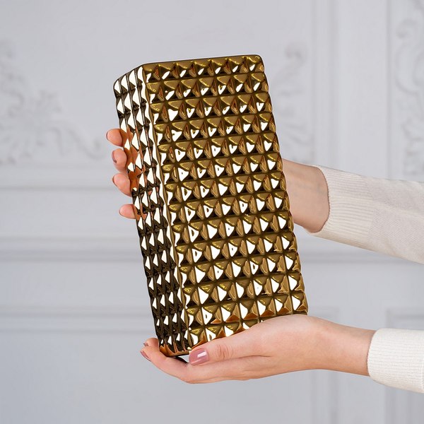 Ваза Mandarin Decor Флоренция / FS13771-25gold (золото)