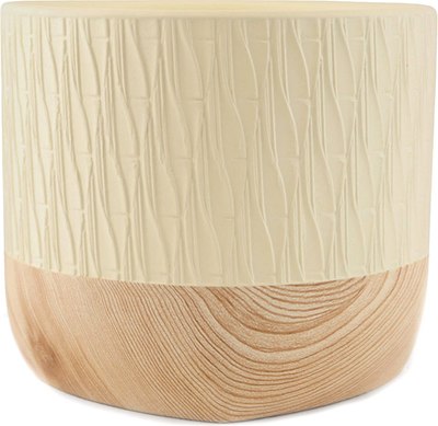 Кашпо Mandarin Decor Рустика / P18C23102B-12milk (молочный) - 