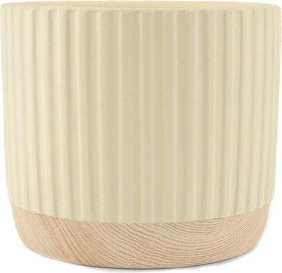 Кашпо Mandarin Decor Фиренце / P18C23103B-12milk (молочный) - 