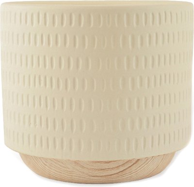 Кашпо Mandarin Decor Често / P18C23104B-12milk (молочный) -