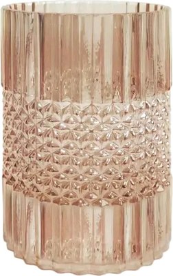 Ваза Mandarin Decor Ригато / GL59002-20gold (карамель) -