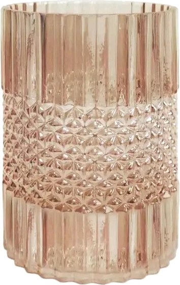 Ваза Mandarin Decor Ригато / GL59002-20gold