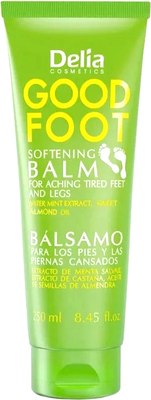 Крем для ног Delia Cosmetics Good Foot Смягчающий бальзам для уставших ног (250мл) - 