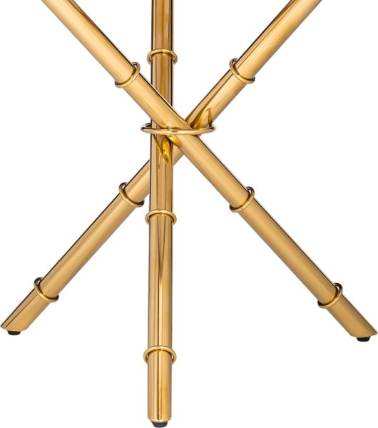 Журнальный столик Woodville Monika 50х55 (marble/gold)