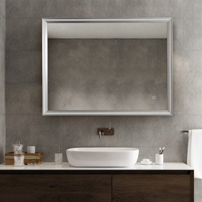 Зеркало Алмаз-Люкс Lumino Silver 8060s-6 (с подсветкой) - 