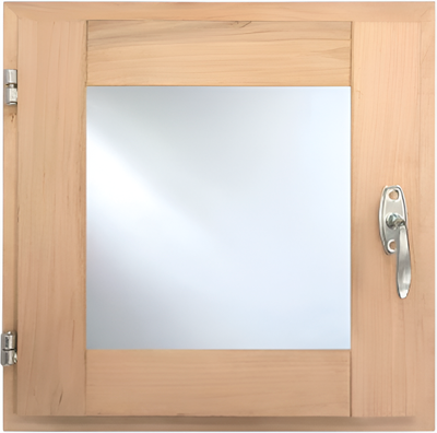 

Окно для бани, Ольха 40х40