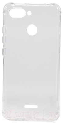 Чехол-накладка Case Shockproof для Redmi 6 (прозрачный)