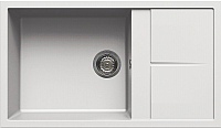 

Мойка кухонная Elleci, Unico 410 Bianco G68 / LGU41068