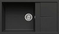

Мойка кухонная, Unico 410 Nero G40 / LGU41040