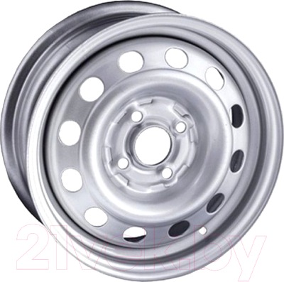 

Штампованный диск Steger, 6355ST 14x5.5" 4x108мм DIA 63.3мм ET 37.5мм Silver