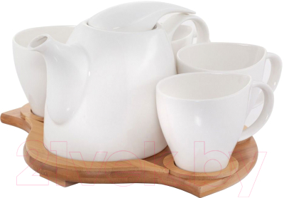 

Набор для чая/кофе Home and You, 14067-BIA-DZBAN-5CZ