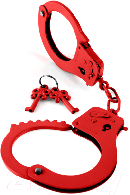 Наручники Pipedream Designer Metal Handcuffs 15978 / PD3801-15 (красный)