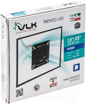 Кронштейн для телевизора VLK Trento-100 (черный)