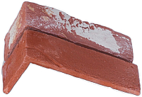 Декоративный камень гипсовый Stone Mill Кирпич Венеция угловой элемент ПГД-1-Л 0812 - 