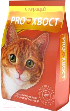 

Корм для кошек ProХвост, С курицей